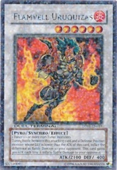 Flamvell Uruquizas Duel Terminal 1 Yu-Gi-Oh! card