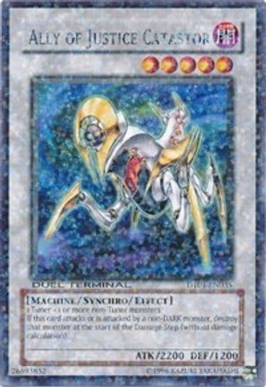Ally of Justice Catastor Duel Terminal 1 Yu-Gi-Oh! card