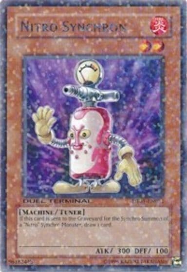 Nitro Synchron Duel Terminal 1 Yu-Gi-Oh! card