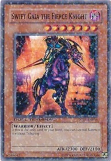 Swift Gaia the Fierce Knight Duel Terminal 1 Yu-Gi-Oh! card