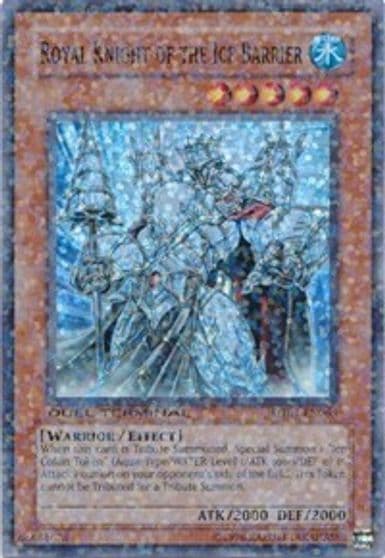 Royal Knight of the Ice Barrier Duel Terminal 1 Yu-Gi-Oh! card