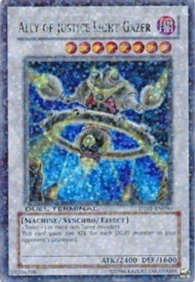 Ally of Justice Light Gazer Duel Terminal 1 Yu-Gi-Oh! card