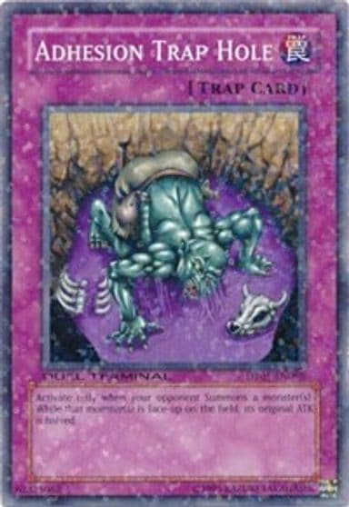 Adhesion Trap Hole Duel Terminal 1 Yu-Gi-Oh! card
