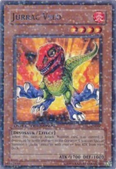 Jurrac Velo Duel Terminal 2 Yu-Gi-Oh! card