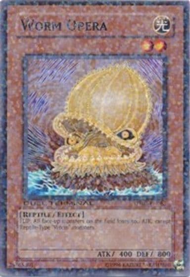Worm Opera Duel Terminal 2 Yu-Gi-Oh! card