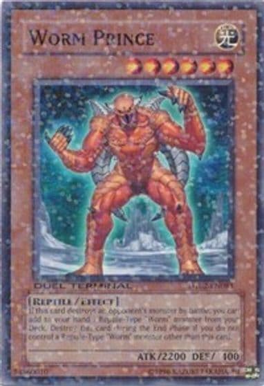 Worm Prince Duel Terminal 2 Yu-Gi-Oh! card