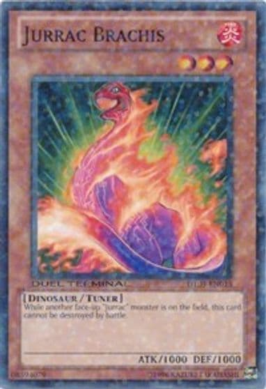 Jurrac Brachis Duel Terminal 3 Yu-Gi-Oh! card