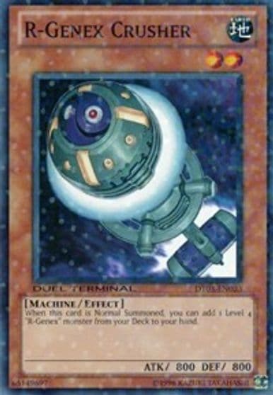 R Genex Crusher Duel Terminal 3 Yu-Gi-Oh! card
