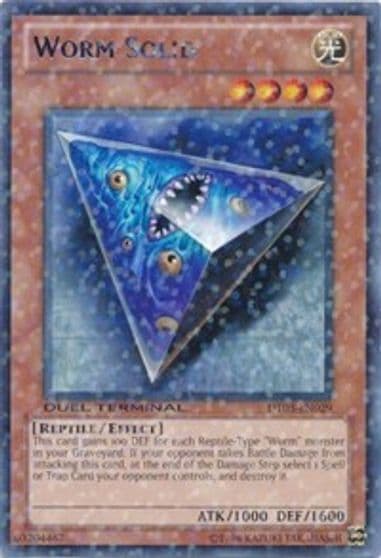 Worm Solid Duel Terminal 3 Yu-Gi-Oh! card