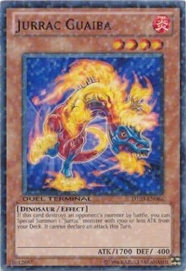 Jurrac Guaiba Duel Terminal 3 Yu-Gi-Oh! card