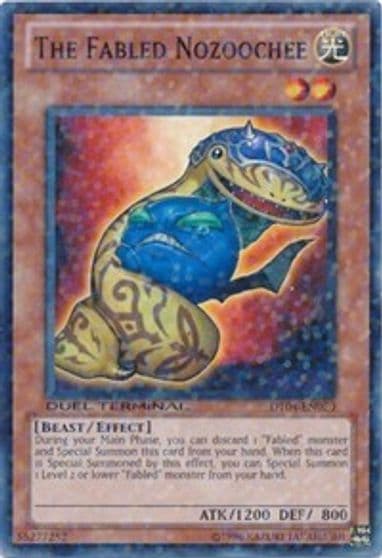 The Fabled Nozoochee Duel Terminal 4 Yu-Gi-Oh! card