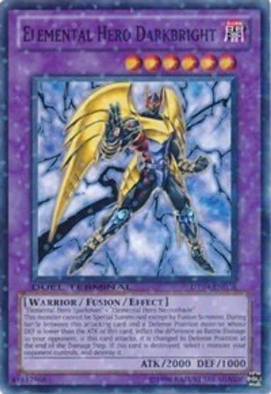 Elemental Hero Darkbright Duel Terminal 4 Yu-Gi-Oh! card