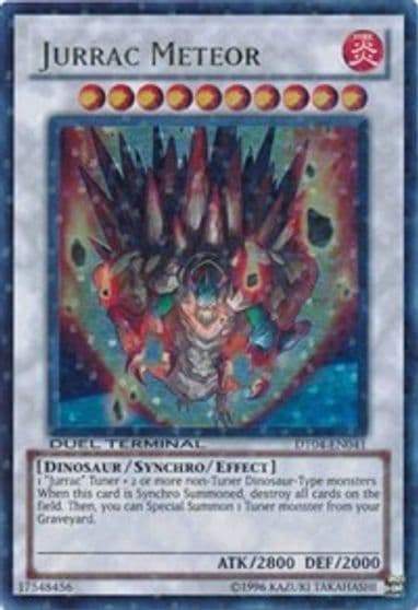 Jurrac Meteor Duel Terminal 4 Yu-Gi-Oh! card