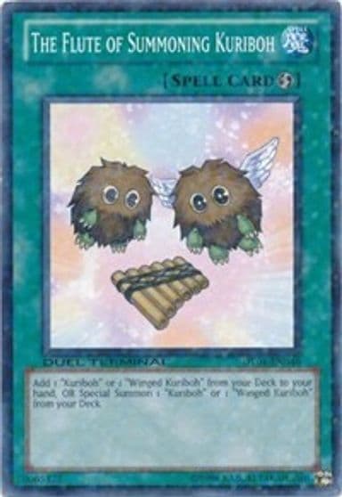 The Flute of Summoning Kuriboh Duel Terminal 4 Yu-Gi-Oh! card