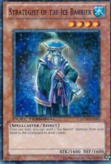 Strategist of the Ice Barrier Duel Terminal 4 Yu-Gi-Oh! card