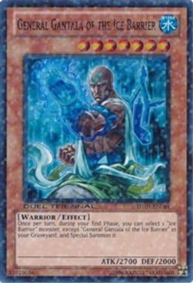 General Gantala of the Ice Barrier Duel Terminal 4 Yu-Gi-Oh! card