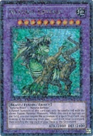 Naturia Exterio Duel Terminal 4 Yu-Gi-Oh! card