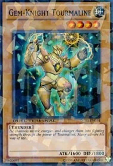 Gem Knight Tourmaline Duel Terminal 5 Yu-Gi-Oh! card