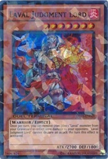 Laval Judgment Lord Duel Terminal 5 Yu-Gi-Oh! card