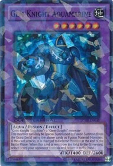 Gem Knight Aquamarine Duel Terminal 5 Yu-Gi-Oh! card