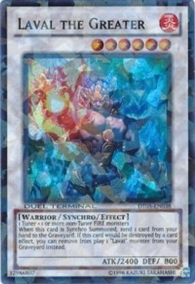 Laval the Greater Duel Terminal 5 Yu-Gi-Oh! card