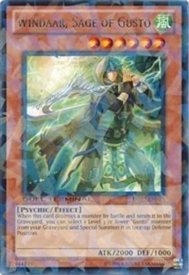 Windaar Sage of Gusto Duel Terminal 5 Yu-Gi-Oh! card