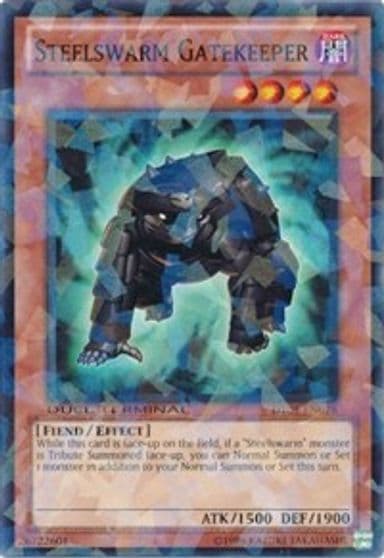 Steelswarm Gatekeeper Duel Terminal 5 Yu-Gi-Oh! card