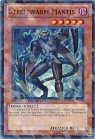 Steelswarm Mantis Duel Terminal 5 Yu-Gi-Oh! card