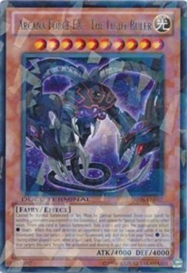 Arcana Force EX The Light Ruler Duel Terminal 6 Yu-Gi-Oh! card