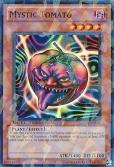 Mystic Tomato Duel Terminal 6 Yu-Gi-Oh! card