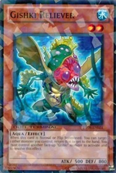 Gishki Reliever Duel Terminal 6 Yu-Gi-Oh! card