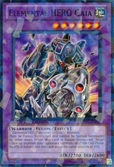 Elemental Hero Gaia Duel Terminal 6 Yu-Gi-Oh! card