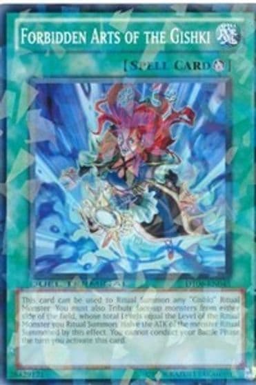 Forbidden Arts of the Gishki Duel Terminal 6 Yu-Gi-Oh! card