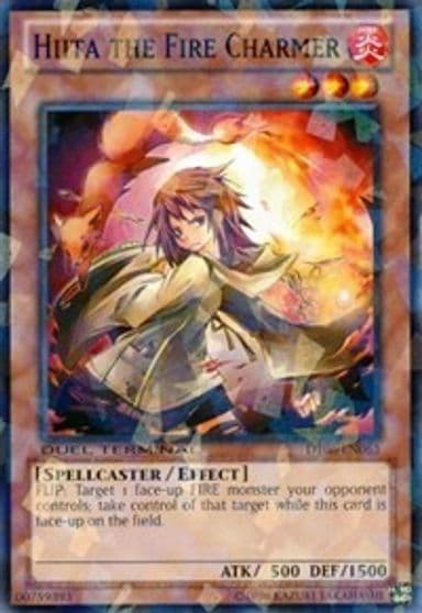 Hiita the Fire Charmer Duel Terminal 6 Yu-Gi-Oh! card