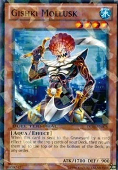 Gishki Mollusk Duel Terminal 6 Yu-Gi-Oh! card