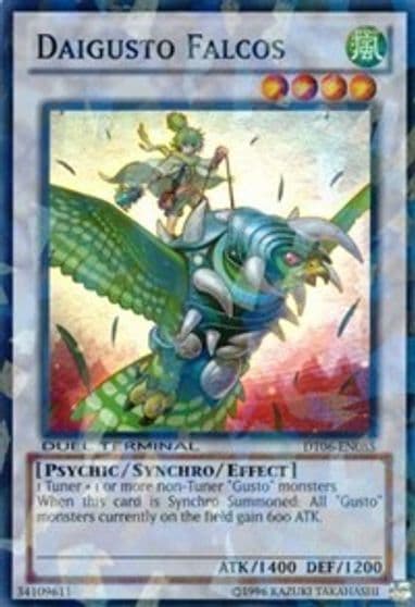 Daigusto Falcos Duel Terminal 6 Yu-Gi-Oh! card