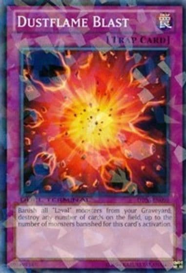 Dustflame Blast Duel Terminal 6 Yu-Gi-Oh! card