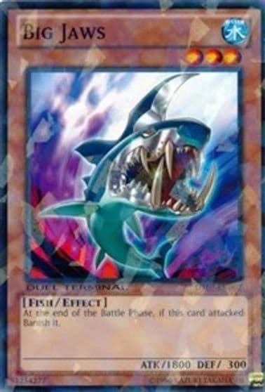 Big Jaws Duel Terminal 7 Yu-Gi-Oh! card