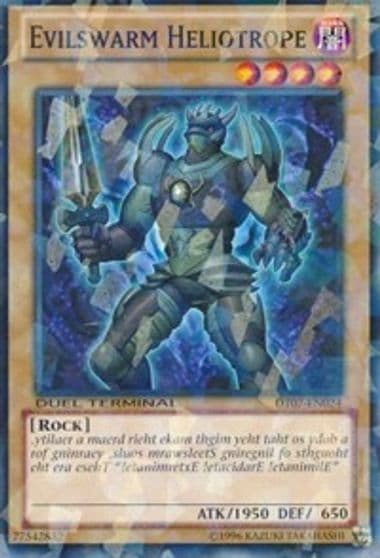 Evilswarm Heliotrope Duel Terminal 7 Yu-Gi-Oh! card