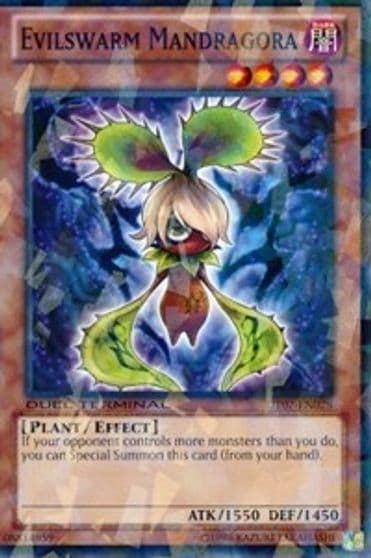 Evilswarm Mandragora Duel Terminal 7 Yu-Gi-Oh! card