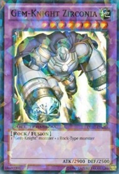 Gem Knight Zirconia Duel Terminal 7 Yu-Gi-Oh! card