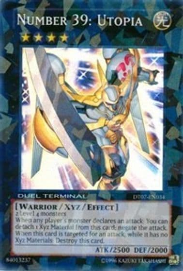 Number 39 Utopia Duel Terminal 7 Yu-Gi-Oh! card