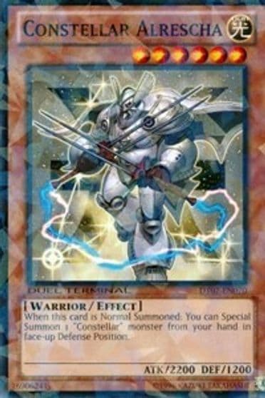 Constellar Alrescha Duel Terminal 7 Yu-Gi-Oh! card