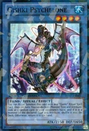 Gishki Psychelone Duel Terminal 7 Yu-Gi-Oh! card