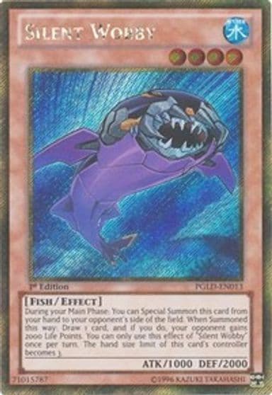 Silent Wobby Premium Gold Yu-Gi-Oh! card