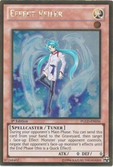 Effect Veiler Premium Gold Yu-Gi-Oh! card