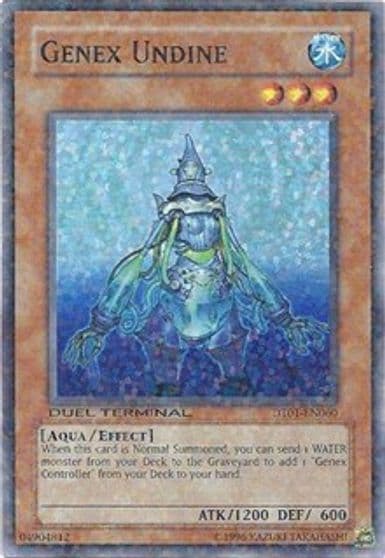 Genex Undine Duel Terminal 1 Yu-Gi-Oh! card