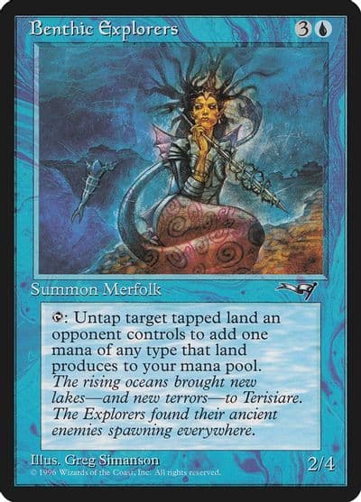 Benthic Explorers On the Rocks Alliances Magic card