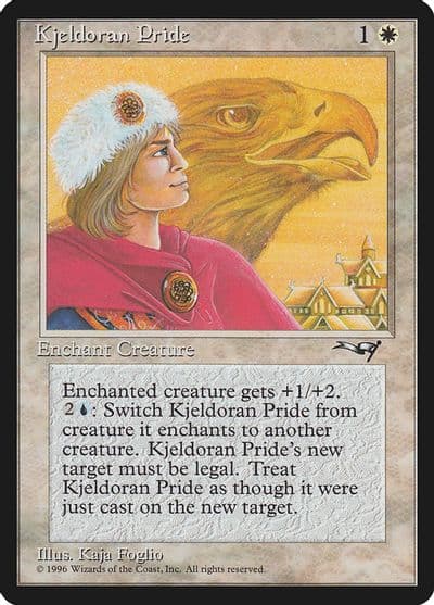 Kjeldoran Pride Eagle Alliances Magic card