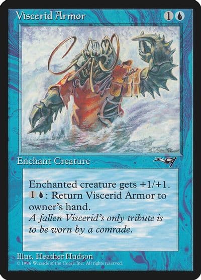 Viscerid Armor Crashing Wave Alliances Magic card